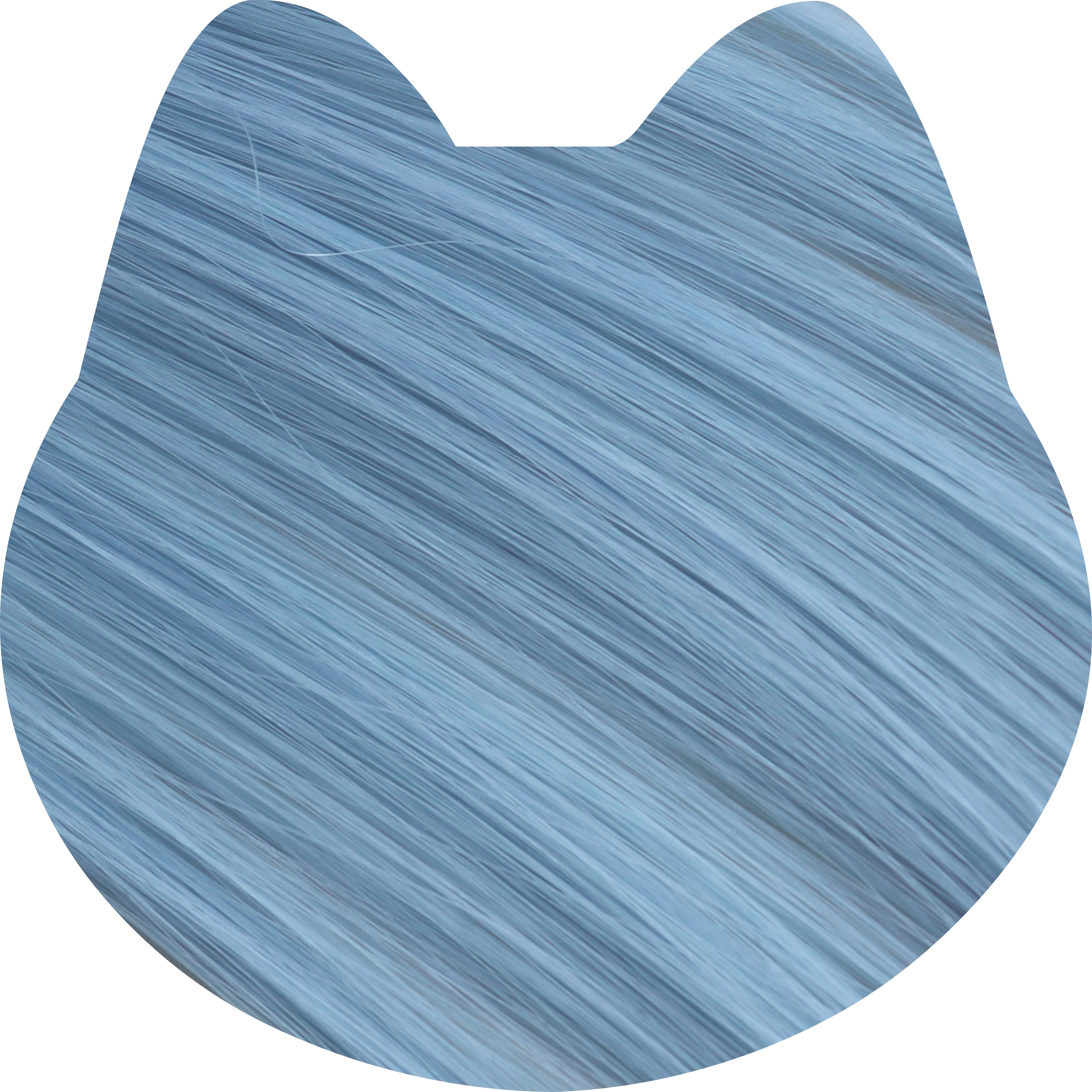 【Multi-size 130CM Universal Wig Hair Material】Blue Color Scheme Universal Wig Hair Material For Unisex