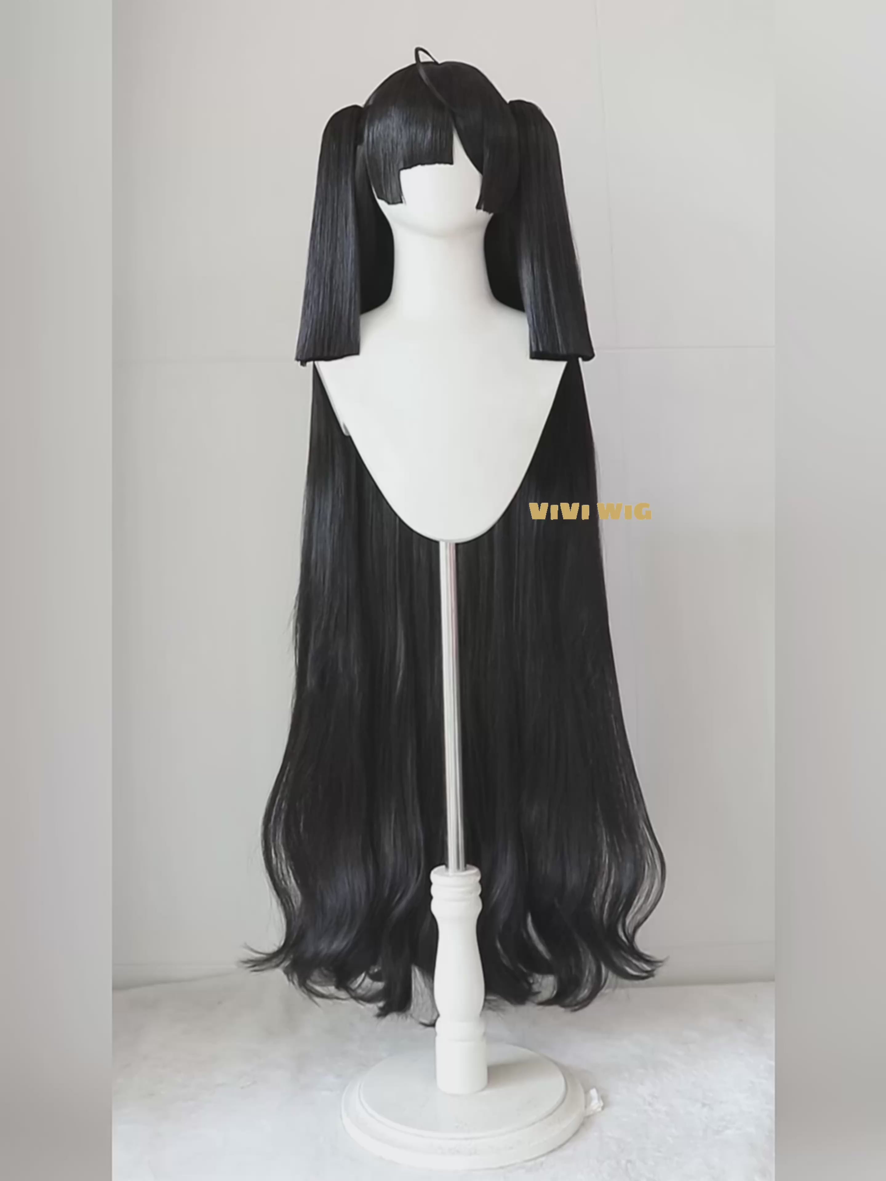 Natural black hair fibers detail and styling flexibility