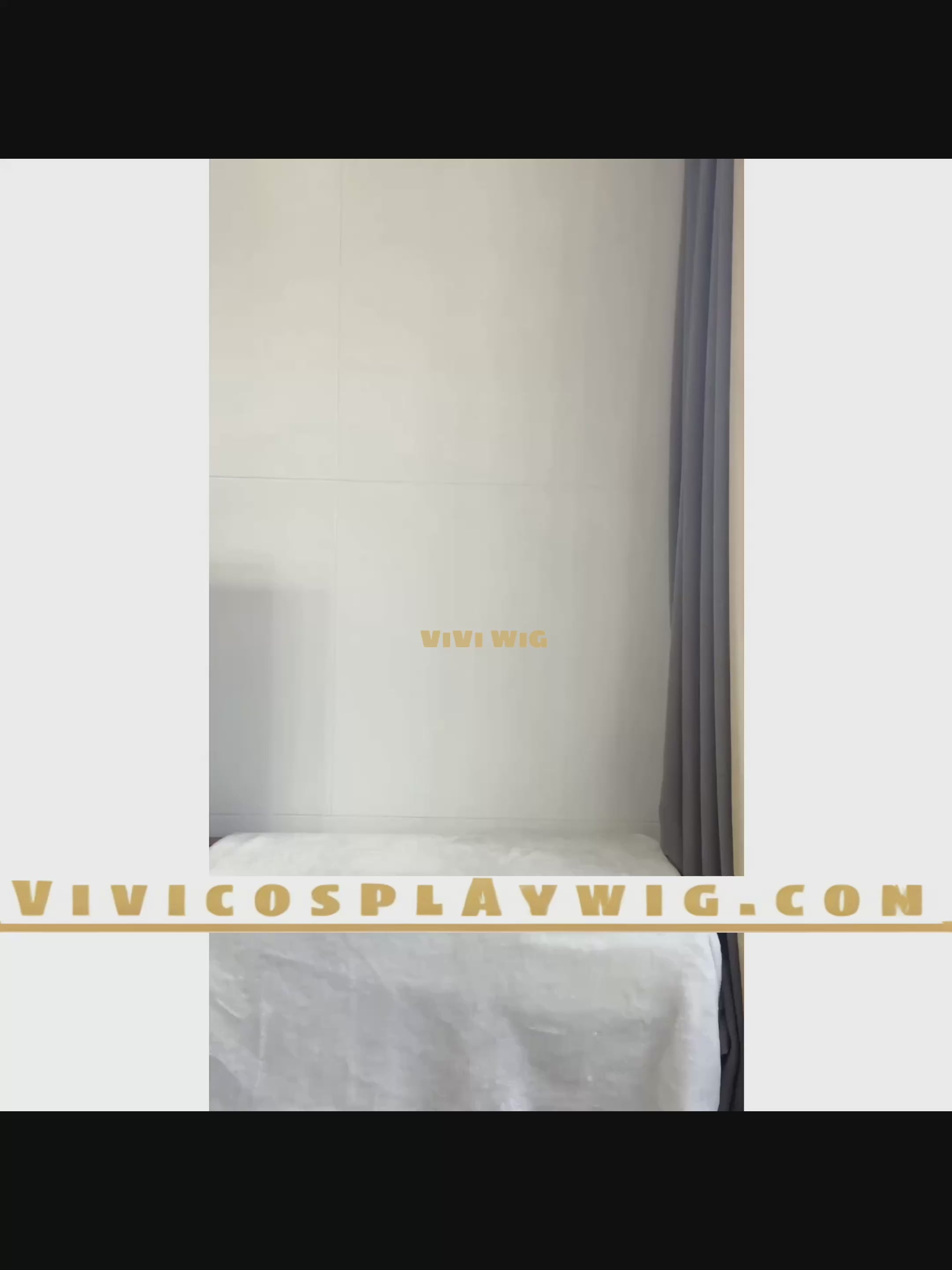 Realistic Ganyu Cosplay Wig