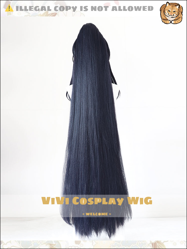 Back view demonstrating ombre transition and hair texture