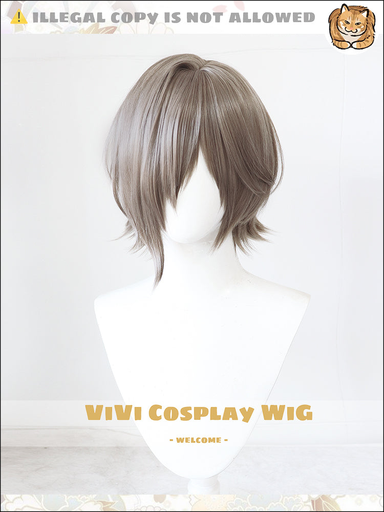 Side profile showing short length and misty shadow gray color